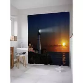 Шторка-занавеска для ванной JOYARTY