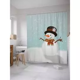 Шторка-занавеска для ванной JOYARTY