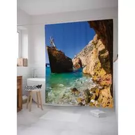 Шторка-занавеска для ванной JOYARTY