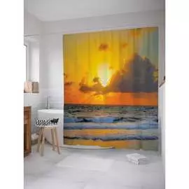 Шторка-занавеска для ванной JOYARTY