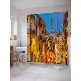 Шторка-занавеска для ванной JOYARTY