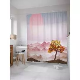 Шторка-занавеска для ванной JOYARTY