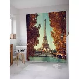 Шторка-занавеска для ванной JOYARTY