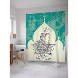 Шторка-занавеска для ванной JOYARTY