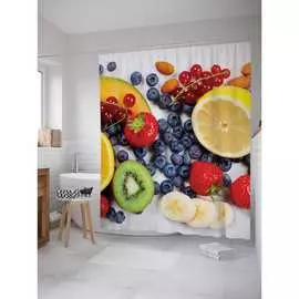 Шторка-занавеска для ванной JOYARTY