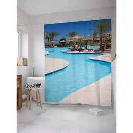 Шторка-занавеска для ванной JOYARTY