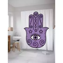 Шторка-занавеска для ванной JOYARTY