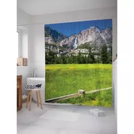 Шторка-занавеска для ванной JOYARTY