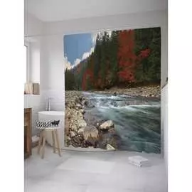 Шторка-занавеска для ванной JOYARTY