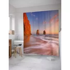 Шторка-занавеска для ванной JOYARTY