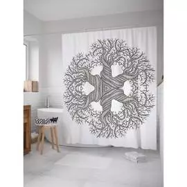 Шторка-занавеска для ванной JOYARTY