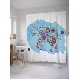 Шторка-занавеска для ванной JOYARTY