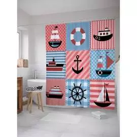 Шторка-занавеска для ванной JOYARTY