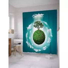 Шторка-занавеска для ванной JOYARTY