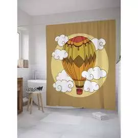 Шторка-занавеска для ванной JOYARTY