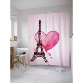 Шторка-занавеска для ванной JOYARTY