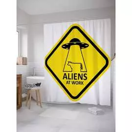 Шторка-занавеска для ванной JOYARTY