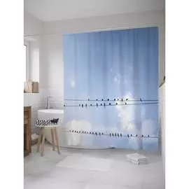 Шторка-занавеска для ванной JOYARTY
