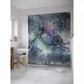 Шторка-занавеска для ванной JOYARTY