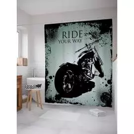 Шторка-занавеска для ванной JOYARTY