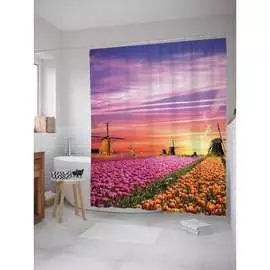 Шторка-занавеска для ванной JOYARTY