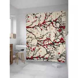 Шторка-занавеска для ванной JOYARTY