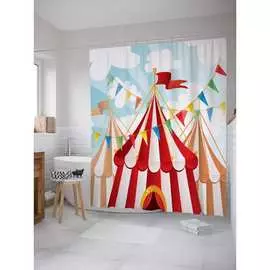 Шторка-занавеска для ванной JOYARTY