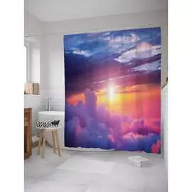 Шторка-занавеска для ванной JOYARTY