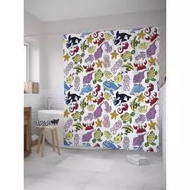 Шторка-занавеска для ванной JOYARTY