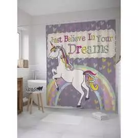 Шторка-занавеска для ванной JOYARTY