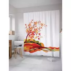 Шторка-занавеска для ванной JOYARTY