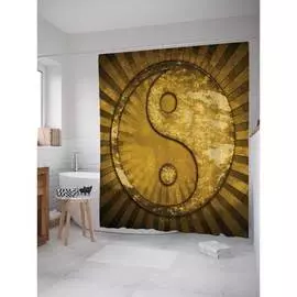 Шторка-занавеска для ванной JOYARTY