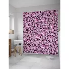 Шторка-занавеска для ванной JOYARTY