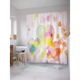 Шторка-занавеска для ванной JOYARTY