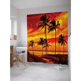 Шторка-занавеска для ванной JOYARTY