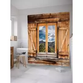 Шторка-занавеска для ванной JOYARTY