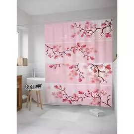 Шторка-занавеска для ванной JOYARTY