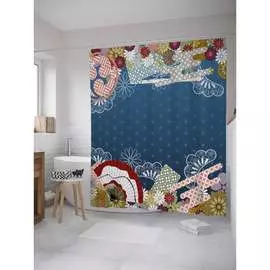 Шторка-занавеска для ванной JOYARTY