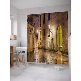 Шторка-занавеска для ванной JOYARTY