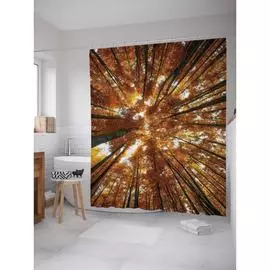 Шторка-занавеска для ванной JOYARTY