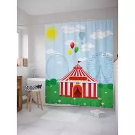 Шторка-занавеска для ванной JOYARTY