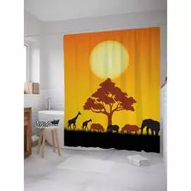 Шторка-занавеска для ванной JOYARTY