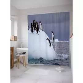 Шторка-занавеска для ванной JOYARTY