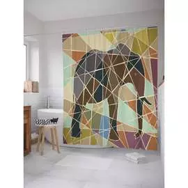 Шторка-занавеска для ванной JOYARTY