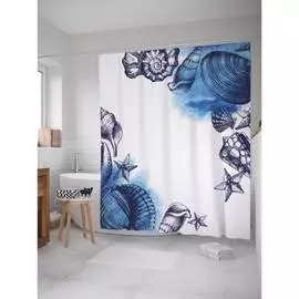 Шторка-занавеска для ванной JOYARTY