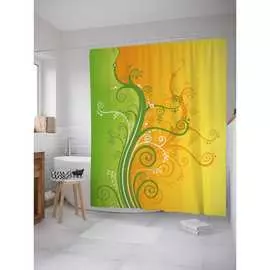 Шторка-занавеска для ванной JOYARTY