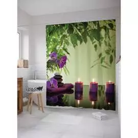 Шторка-занавеска для ванной JOYARTY