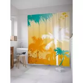 Шторка-занавеска для ванной JOYARTY