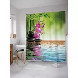 Шторка-занавеска для ванной JOYARTY