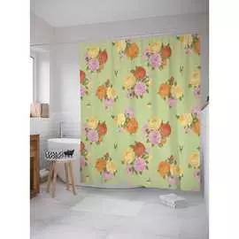 Шторка-занавеска для ванной JOYARTY